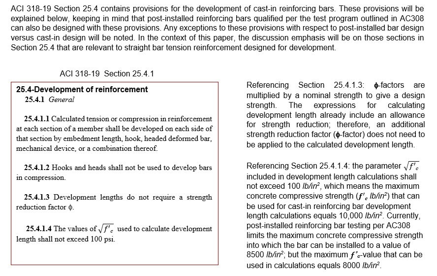 Structural Joint Design using ACI 38119 Provisions for Posti...