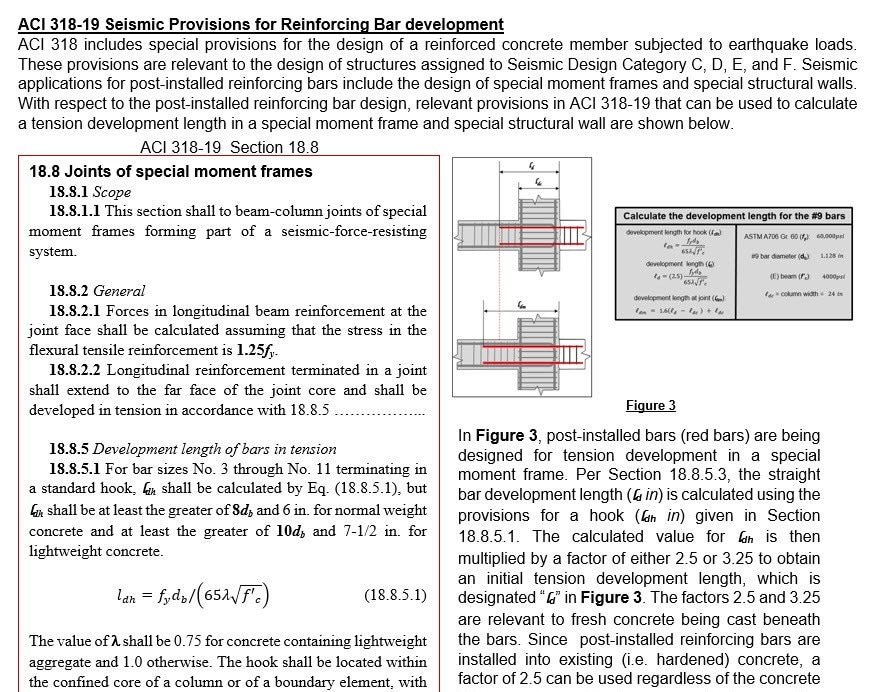 Structural Joint Design using ACI 38119 Provisions for Posti...