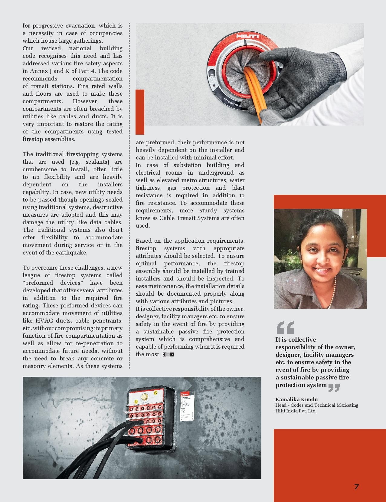 Passive Fire Protection in Metro Stations Ask HILTI