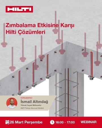 Zımbalama Etkisine Karşı Hilti Çözümleri
