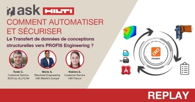 Introduction à PROFIS Engineering & Checkbot - replay