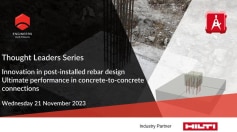Select the right design method for C2C connections in post-installed rebar ft. Engineers Australia