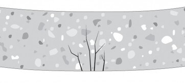What is cracked concrete?