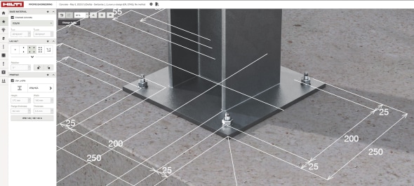 An Easier Way to Edit 3D Dimensions in PROFIS Engineering