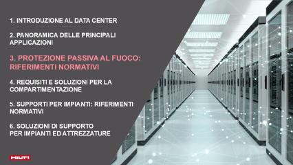 Capitolo 4: Riferimenti normativi per la compartimentazione