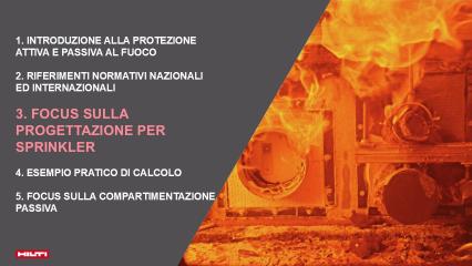 Capitolo 4: Focus impianti sprinkler