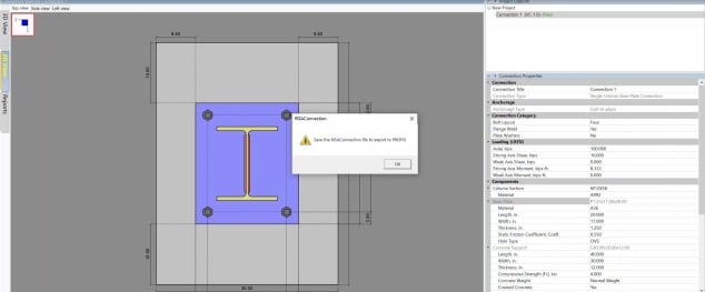 HOW TO import load from RISA to Profis Engineering