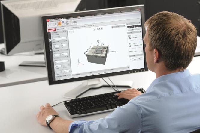 Profis Engineering: Module Verankering aan beton
