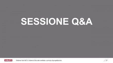 Capitolo 6: Soluzioni Hilti e Q&A