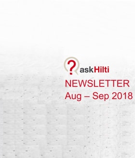 NEWSLETTER – AUG/SEP ‘18