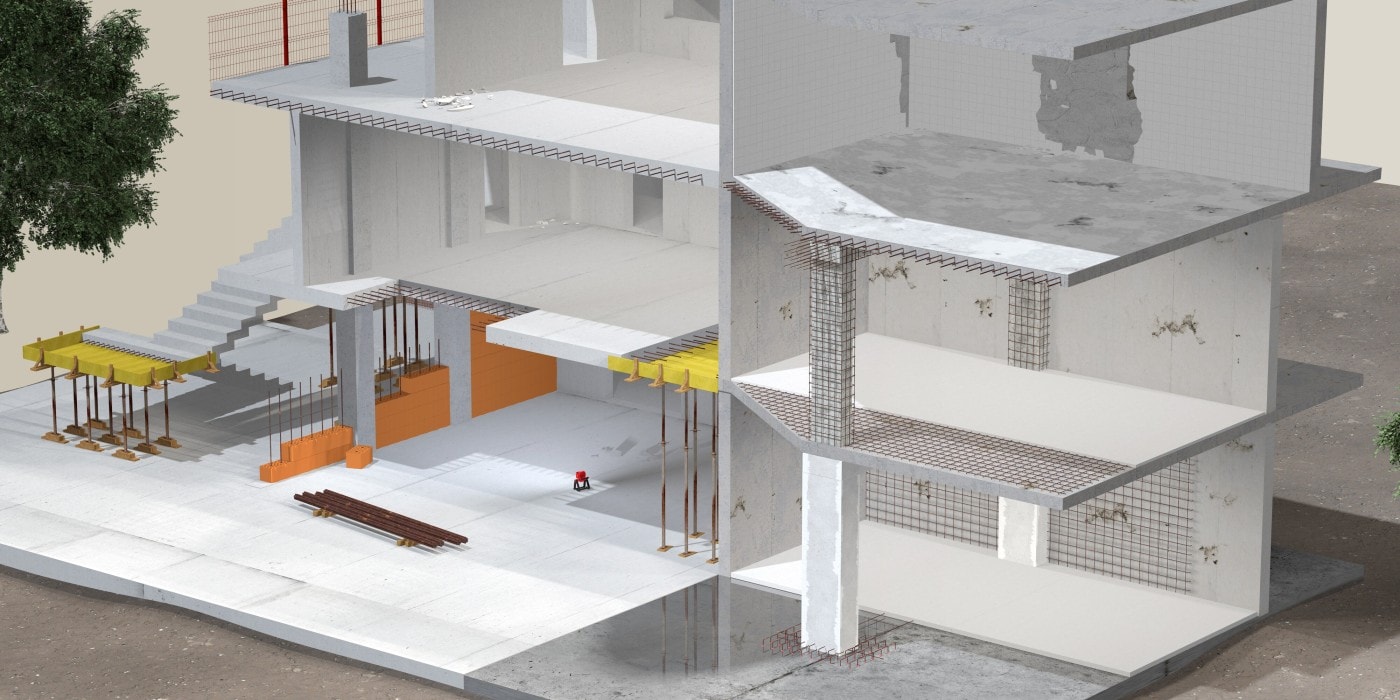 Strengthening of RC Structures with Concrete Overlay - video