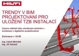 Trendy v BIM projektování pro uložení TZB instalací - video