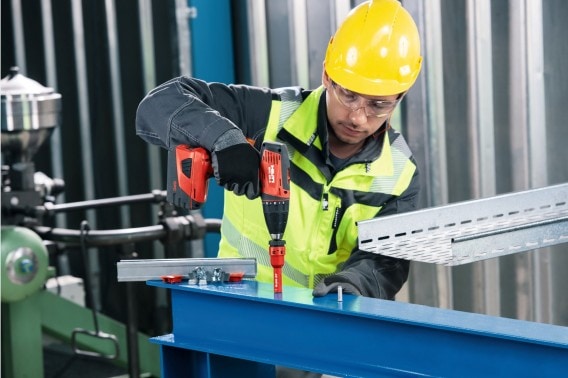Sistemi innovativi per fissaggio su acciaio - serie