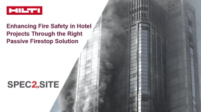 Enhancing Fire Safety in Hotel Projects Through the Right Passive Firestop Solution