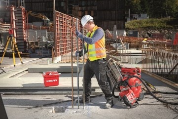 Conception de joints structuraux à l'aide des dispositions de la norme csa a23.3-19 pour les barres de renforcement post-installation