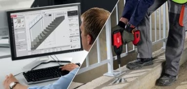PROFIS Engineering - Leuning ontwerp