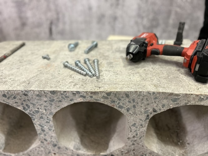Hilti ankkurointiratkaisut: Ontelolaattakiinnitykset
