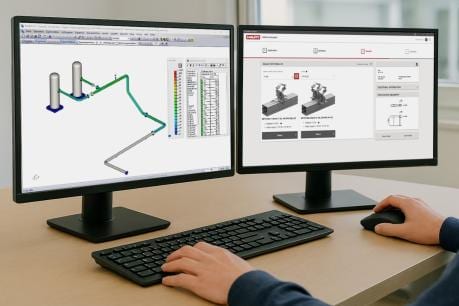GEMEINSAM STÄRKER: DIE NEUE SCHNITTSTELLE ZWISCHEN ROHR2 UND DEM FIXPOINT-CALCULATOR VON HILTI