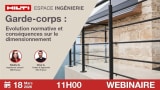 Évolutions de la norme garde-corps NF P 01-012 et conséquences sur le dimensionnement