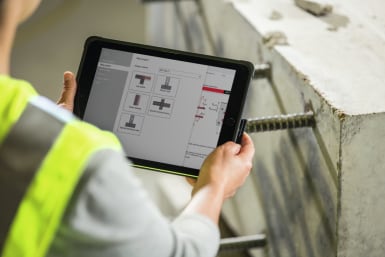 Projektowanie wklejania prętów zbrojeniowych