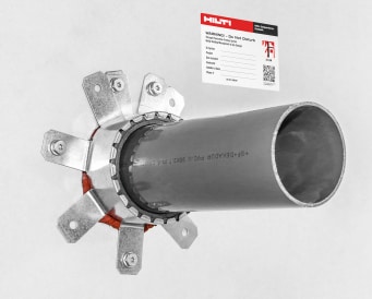 Passive Firestop for Combustible Penetrants