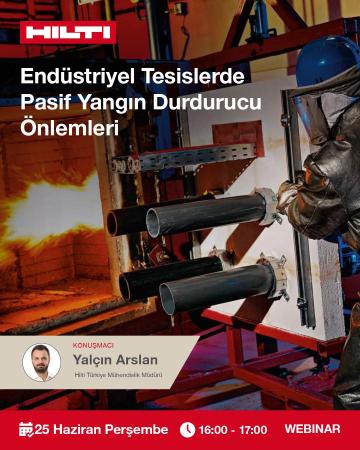 Endüstriyel Tesislerde Pasif Yangın Durdurucu Önlemleri