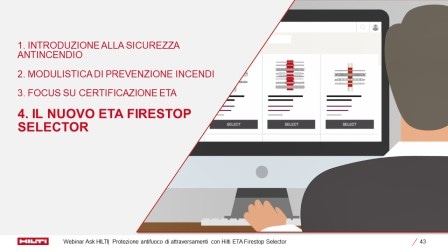Capitolo 5: ETA Firestop Selector