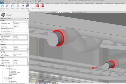 Palokatkojen tietomallintaminen ja Hilti Firestop for BIM