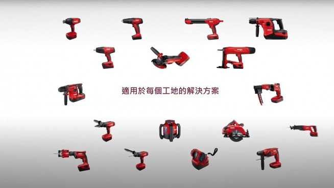 【應用介紹】HILTI喜利得 - 無線作業讓你工作順利並快速完工