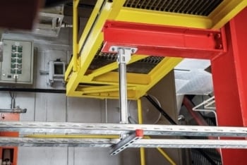 Static design of studs for fastening on steel