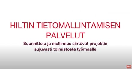 Hiltin tietomallintamisen palvelut
