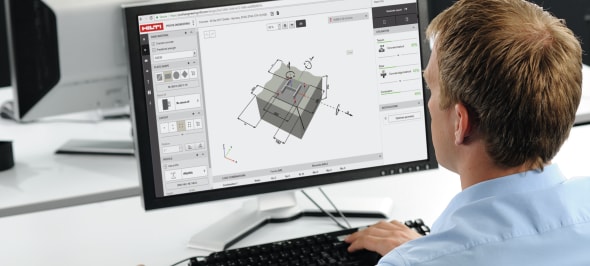 Diseño completo de conexiones acero-hormigón con PROFIS Engineering Premium
