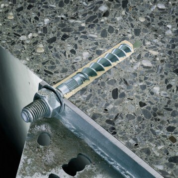 Increased bond strength and remove hole cleaning with this chemical anchor system