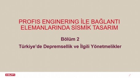 Bölüm 2 - Türkiye'de Depremsellik ve İlgili Yönetmelikler