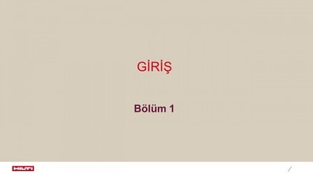 Bölüm 1 - Giriş