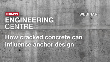 How cracked concrete can influence anchor design