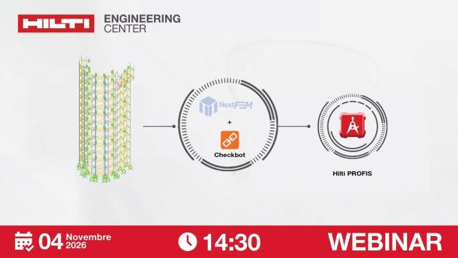 Hilti PROFIS Engineering e NextFEM Struct