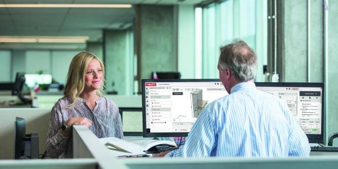 Innovating concrete‑to‑concrete connection design through advanced anchor design software