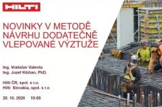 Využití betonářské výztuže při návrhu kotev