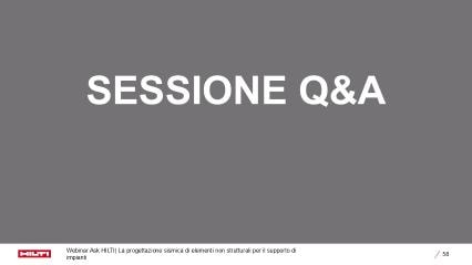 Capitolo 7: Q&A e conclusione