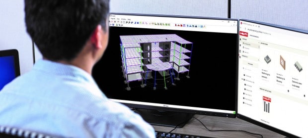 PROFIS Engineering de Hilti – Intégration logicielle de conception structurelle RAM