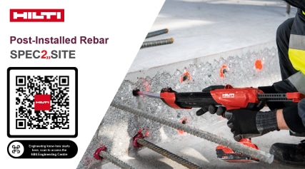 Post-Installed Rebar | SPEC2SITE