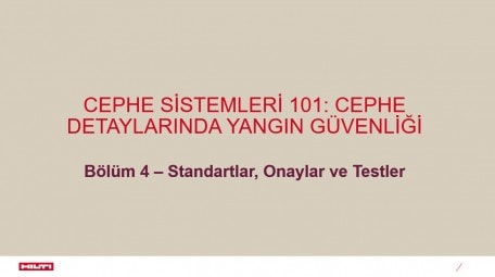 Bölüm 4 - Standartlar, Onaylar ve Testler