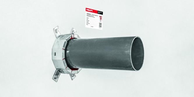 Passive Firestop for Combustible Penetrants