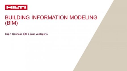 Cap 1. Conheça BIM e suas vantagens