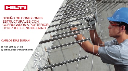 Dise帽o con el software gratuito PROFIS Concrete to Concrete - 14/10/2025