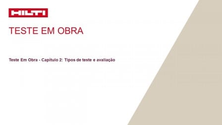 Teste Em Obra - Capítulo 2: Tipos de teste e avaliação