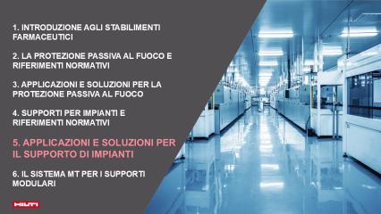 Capitolo 6: Soluzioni per il supporto di impianti