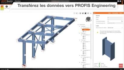 Comment transférer des données de SCIA vers PROFIS Engineering