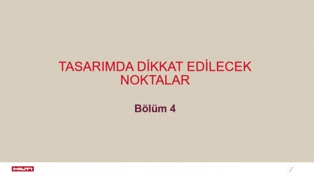 Bölüm 4 - Pasif Yangın Durdurucu Tasarımında Dikkat Edilecek Noktalar